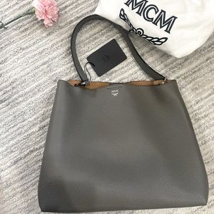 MCM tote w adjustable strap NWT